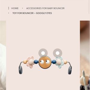 Baby Bjorn, bouncer toy bar. Like new.